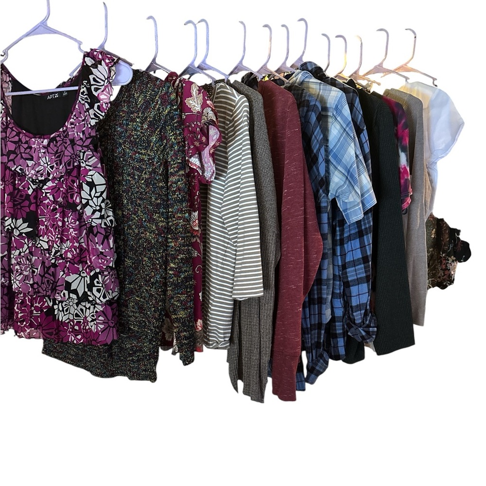 Apt. 9 Purple Floral Sleeveless Top